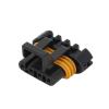 ZHCWEP Automotive Electrical connectors 4 Pin Protective Sleeve with Water/pro/of Connector Sen/;SOR pl;/UG with Terminal DJ7043Y-1.5-11/21 4P(Male Female Plug,5 Sets) view 4