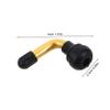PartyKindom 10pcs Angled Bent Car Wheel Tire Tyre Valves Stem Extension Adapter Extenders Tubeless Tire Valve view 2
