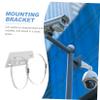 Veemoon Pole Mount Adapter Bracket Hoops for Security Camera Construction Easy Installation Compatible Models Indoor Outdoor Use view 2