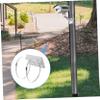 Veemoon Pole Mount Adapter Bracket Hoops for Security Camera Construction Easy Installation Compatible Models Indoor Outdoor Use view 3