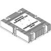 FACSER Kompatible with Supermicro SNK-P0082V 1U Passive CPU Heatsink for Motherboards with Socket SP5 Vapor Chamber view 1