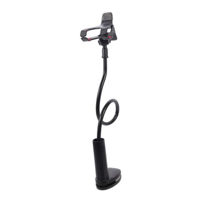 Veemoon Adjustable Cell Phone Stand Clip Style Holder Flexible Arm for Bed and Desk Scratch and Non-Slip Base Compatible Smartphones