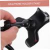 Veemoon Adjustable Cell Phone Stand Clip Style Holder Flexible Arm for Bed and Desk Scratch and Non-Slip Base Compatible Smartphones view 2