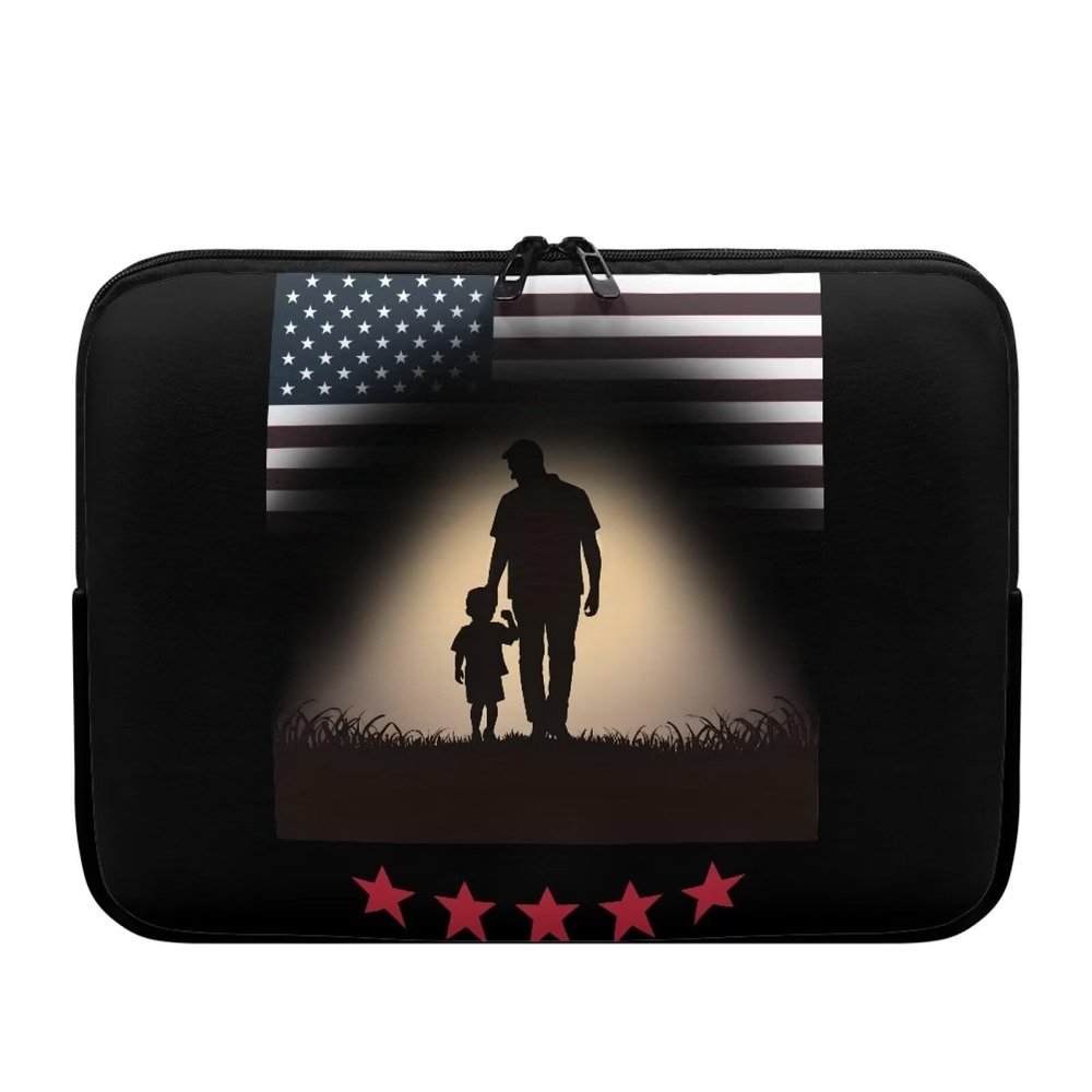 FOR U DESIGNS for Dad, Large Laptop Bag for 10 Inch Computer Office Business Briefacse Work Tote Bags Lightweight