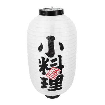 SOESFOUFU 1pc Japanese Lantern Decor Outdoor Hanging Solar Led Japanese Style Restaurant Bar Lighting