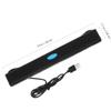 HOMSFOU Tv Sound Bar USB Soundbar USB Speaker Surround Sound Bar, medium, Black view 2