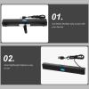 HOMSFOU Tv Sound Bar USB Soundbar USB Speaker Surround Sound Bar, medium, Black view 3