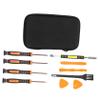 WHAMVOX 1set Mobile Phone Repair Tool Kit Multi-function Screwdriver Disassembly and Repair of Phones Tablets and Appliances Storage Case view 1