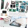 WHAMVOX 1set Mobile Phone Repair Tool Kit Multi-function Screwdriver Disassembly and Repair of Phones Tablets and Appliances Storage Case view 2