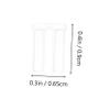 JECOMPRIS 2packs Rimless Glasses Nose Pads Replacement Double Bushing Pin Stopper for Sliding view 2