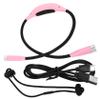 Veemoon Led Neck Light Neck Reading Light Neck Light for Crocheting Mini Neck Light Hanging Neck Light Night Reading Light for Book Neck Light for Camping Desk Lamp Pc Pink Chargeable, 66.6x3cm view 1