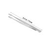 SOESFOUFU 3pcs Stainless Steel Stamp Tweezer Lightweight Eyelash Nippers for Precision Use Durable and Practical Design for Easy view 4