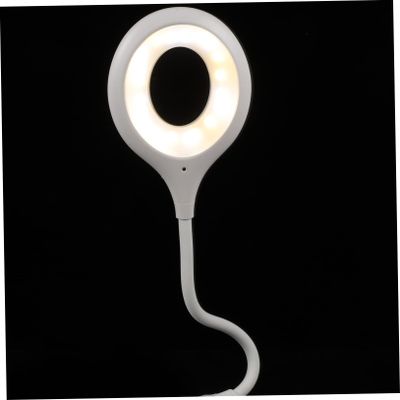 BUTIFULSIC USB Led Reading Lamp Voice Control Flexible Neck Bedside Night Light for Office College Bedroom