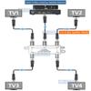 Premium 4-Way Coax Splitter Combiner for CATV Antenna Satellite TV 5-2400Mhz view 3
