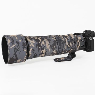CHASING BIRDS Lens Camouflage Waterproof Coat for Nikon Z 180-600mm f/5.6-6.3 VR Rainproof Lens Protective Cover Version IV (Digital Camouflage)