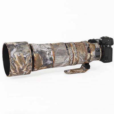 CHASING BIRDS Lens Camouflage Waterproof Coat for Nikon Z 180-600mm f/5.6-6.3 VR Rainproof Lens Protective Cover Version IV (Forest, with 1.4X TC)