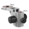 Joebo Microscope Kit 76mm Diameter Microscope Head Holder Stereo Zoom Microscope Stand Bracket Adjustable Trinocular Binocular Microscope Microscope Lens Adapters (Color : 32mm B) view 2