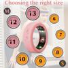 6 Pack Rings Protector Compatible with Oura Ring Gen 4/Oura Gen 3/Ultrahuman Ring Cover, Silicone Rings Cover Working Out Accessories Men Women-3Clear+3Pink-S for 5 6 7 8 9 10 view 2