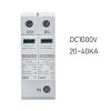 EQBVZZRD Arrester Device Economic Solar Photovoltaic DC SPD Surge Protector 2P 20KA 40KA 250V 500V 1000V High Efficiency Lightning Protection Device (Color : 2P, Size : 20-40KA DC250V) view 4