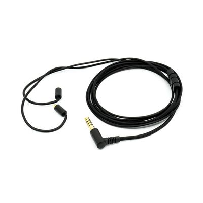 Maestraudio MAPro 1000 Cable 4.4-MMCX [MMCX Connector / 4.4mm Balance L-Shaped Plug] Approx. 47.2 inches (120 cm) 4 Core High Conductivity OFC Cable for Earphones [OTA-MAPRO-1000-CABLE44]