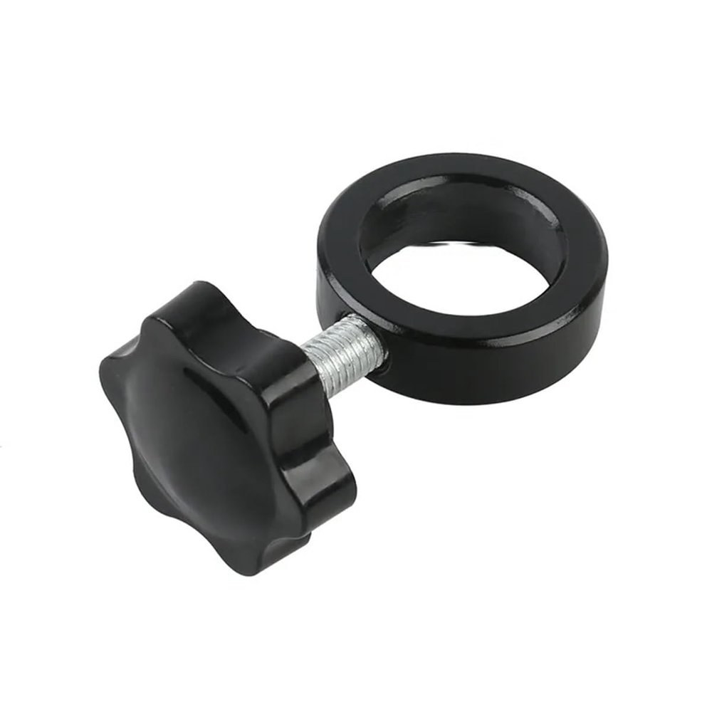 JOEBO Microscope Kit Dia 25mm Microscope Stand Holder Metal Bracket Rod Bar Pillar for Microscope Binocular Microscope Camera Microscope Lens Adapters (Color : Fixing Ring)