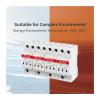 EQBVZZRD Arrester Device SPD Class B, 100kA Three Phase 4P Surge Protective Device Lightning Strike Electricity Surge Arrester Overvoltage Protector view 3