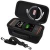 BOVKE Carrying Case for Bushnell Golf Wingman HD GPS Speaker, Portable Golf GPS Speaker Travel Storage Holder, Golfs Speaker Bag Organizer with Shoulder Strap for Charging Cable Accessories, Black view 1