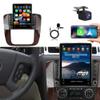 9.7 Inch Android 13 Car Stereo Radio for Chevrolet GMC 2007 2008 2009 2010 2011 2012 2013 2014 with Wireless Carplay/Android Auto Double Din GPS Navigation BT WiFi Camera2+32G view 1