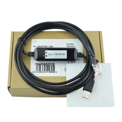 USB-EPS-B1 for EPS-B1 B2 M1 Servo Drive Communication Debugging Download Cable Dual Chip Design Industrial Grade 3 Meters