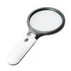 JOEBO Microscope Kit 45X Handheld Reading Magnifying Glass Illuminated Microscope Lens with 3 LED Microscope Lens Adapters (Color : A) view 1