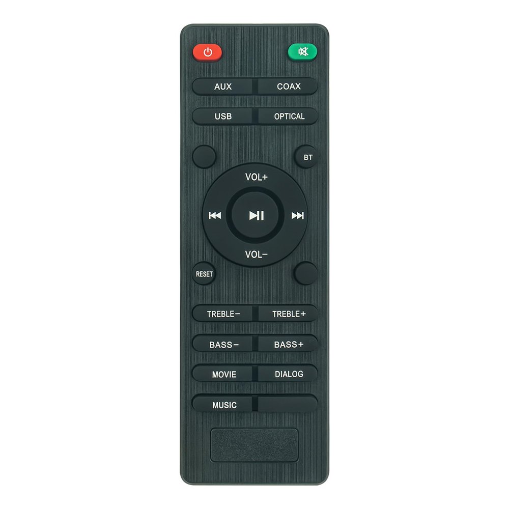 AIDITIYMI Replacement Remote Control Compatible with PHEANOO D5 D6 Soundbar Speakers System