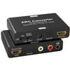 Tendak ARC Audio Extractor, 192KHz Digital to Analog Audio Converter DAC Converter, HDMI ARC or SPDIF/Optical to HDMI, SPDIF/Optical, 3.5mm Jack & Stereo L/R Outputs for TV, DVD and Game Consoles view 1
