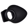 Plastic Camera Lens Eyepiece Eye Cup Black Photography Tool for 5DIII 1DX 7D view 2