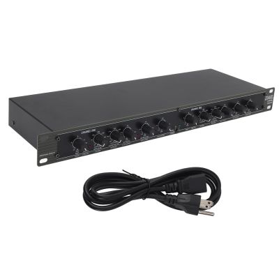 Dpofirs 234XL Electric Crossover, Professional Stereo 2/3 Way Mono 4 Way Crossover, 50 to 60HZ Crossover for Outdoor Stage Performance US Plug 110V