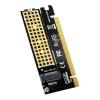 Acahhotxx M.2 NVME PCIE to M.2 Adapter NVME SSD M.2 PCIE X16 Expansion Card Computer Adapter Interfaces M.2 to PCIE Adapter M.2 Nvme to Pcie X16 Extender Adapter view 1