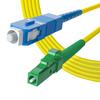 10Gtek Fiber Patch Cable - LC/APC to SC OS2 Singlemode Jumper Simplex 9/125 LSZH Fiber Optic Cord, 10-Meter(32.8-ft) view 1