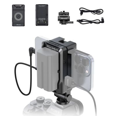Accsoon SeeMo 4K HDMI Adapter for iPhone 17/16/15/14/13/12/Pro/Pro Max/Plus,iPad, 4K30 Video Transmitter Adapter with Real-Time Monitoring/Live Streaming/Monitor Features/Charging While Monitoring