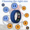 6 Pack Rings Protector Compatible with Oura Ring Gen 4/Oura Gen 3/Ultrahuman Ring Cover, Silicone Rings Cover Working Out Accessories Men Women-2Black+2Clear+2Blue-M for 11 12 13 14 view 2