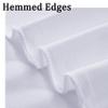 20ftx8ft Wrinkle Free White Backdrop Curtains Panels for Parties, Polyester Photo Backdrop Drapes 4 Panels 5ftx8ft Cloth for Birthday Wedding Photography Background Home Decorations view 4