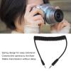 3.5mm to CB2 Camera Spring Cable, 100cm Extendable, Flash Sync, Metal and Plastic, 3.3ft Cable Length, 3.5mm Jack, 2.5mm Interface, for Cameras view 2