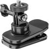 DirectNine Basics Magnetic Backpack Clip Holder Flat Fixed Bracket Mount Universal Accessories Compatible for DJI Action/Osmo Pocket 2 3 Sports Camera view 1