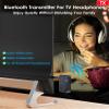 Airplane Bluetooth Adapter for AirPods Headphones, Bluetooth Transmitter for TV/PC/Gym, 3.5mm Audio Receiver for Home Stereo/Old Speaker/Car Handsfree Call, KAIY Wireless Transmitter Receiver 2 in 1 view 3