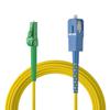 10Gtek Fiber Patch Cable - LC/APC to SC OS2 Singlemode Jumper Simplex 9/125 LSZH Fiber Optic Cord, 15-Meter(49.2-ft) view 3