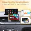 Wireless Carplay Android Auto for Audi A3 Q3 2012-2018 with 2G MMI System, Carplay Retrofit Kit, Support Wireless Android Auto, YouTube,Mirrorlink, Reverse Camera view 3