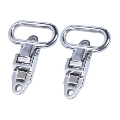 Rulbelok 2PcsSmall/Large Folding Step Boats Transom Steps Stainless Steel Boats Folding Mast Step Marine Foot Rest Transom Ladder Stainless Steel Folding Step
