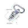 Rulbelok 2PcsSmall/Large Folding Step Boats Transom Steps Stainless Steel Boats Folding Mast Step Marine Foot Rest Transom Ladder Stainless Steel Folding Step view 3