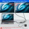 HDMI Splitter 1 in 2 Out -HDMI Splitter for Dual Monitors Duplicate/Mirror Only - Not for Multi Monitors, No HDCP Bypass, USB Powered, 1 Source to 2 Identical Displays, for PS4 Fire Stick HDTV view 2