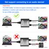 HDMI Splitter 1 in 2 Out -HDMI Splitter for Dual Monitors Duplicate/Mirror Only - Not for Multi Monitors, No HDCP Bypass, USB Powered, 1 Source to 2 Identical Displays, for PS4 Fire Stick HDTV view 4