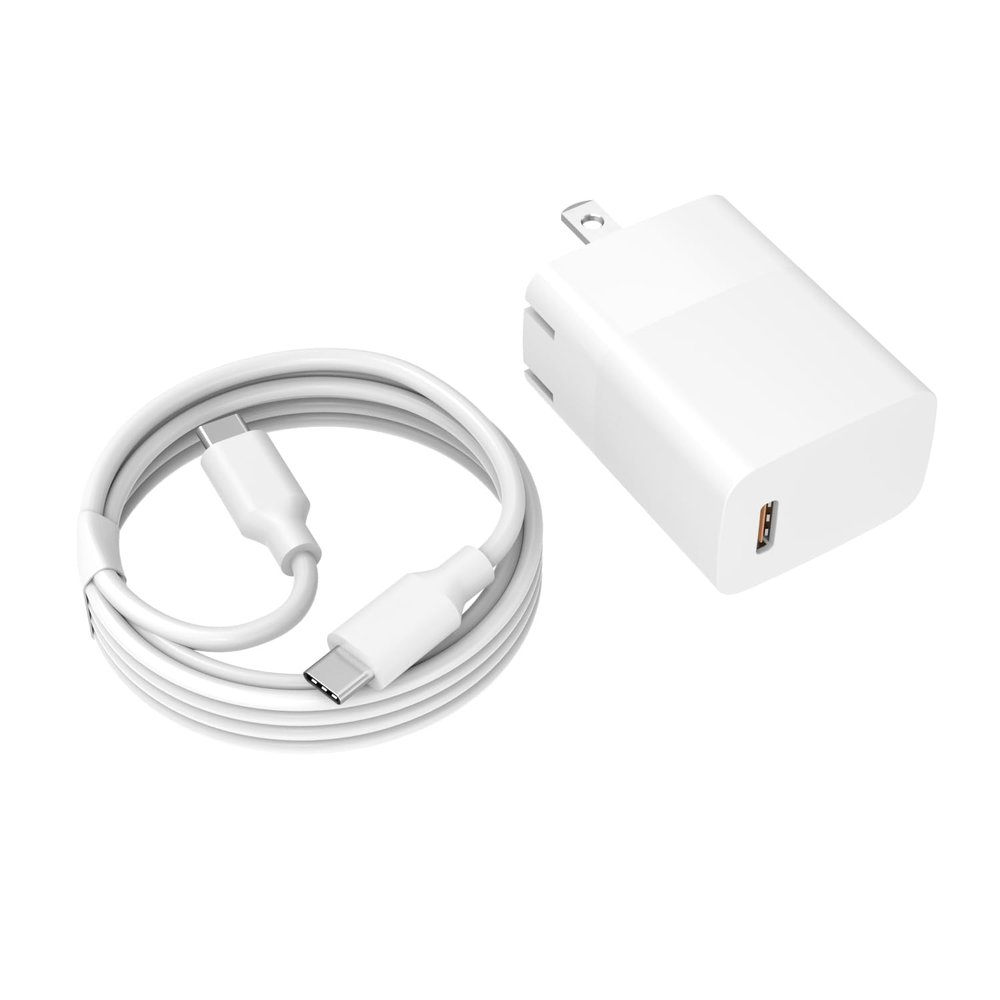 Fast USB-C Charger Compatible with Samsung Galaxy Tab A9+ 11", A7 10.4", A7 lite 8.7", A8 10.5", Tab S11, S10, S9, S8, S7, S6, S5e, S4 Tablet and More - 20W Type-C Power Adapter, Foldable Plug