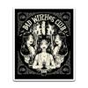 4" Bad Witches Club Sticker Salem Black Magic Waterproof Decal for Car, Auto, Water Bottles, Phone Case, or Laptop view 1